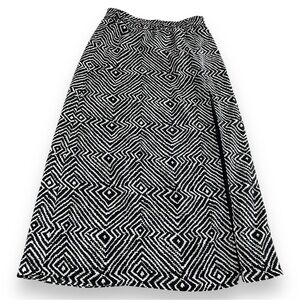 MICHAEL Michael Kors skirt size small black white flowy business casual